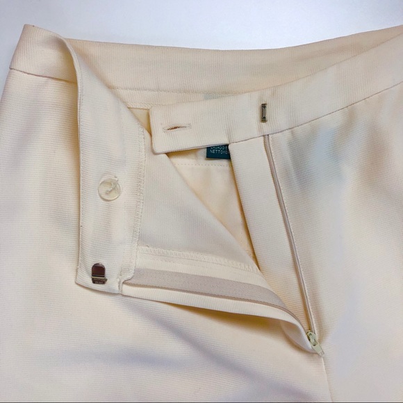 Lauren Ralph Lauren Cream Color zip up dress Pants - Picture 8 of 8